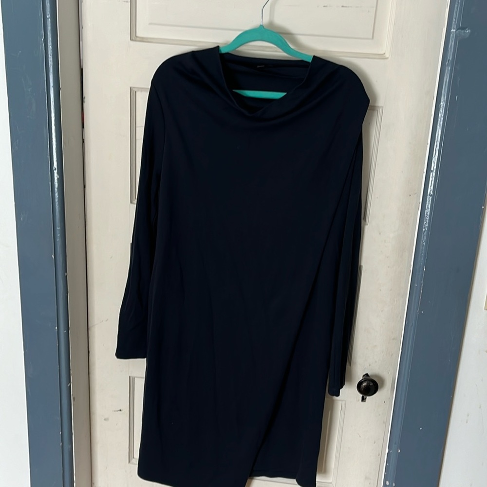 COS Navy Dress with pockets